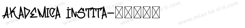 Akademica Instita字体转换